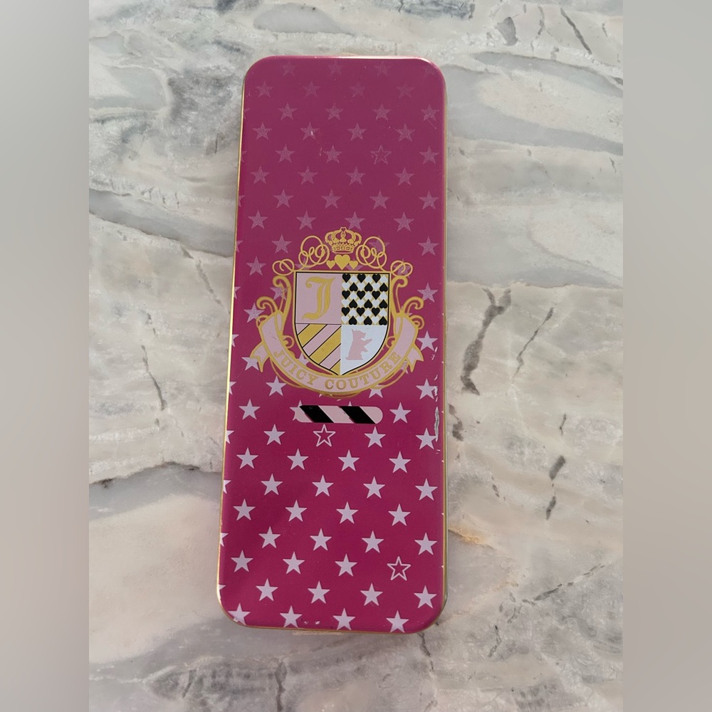Vintage rare Juicy Couture Pink Star Pencil Kit
